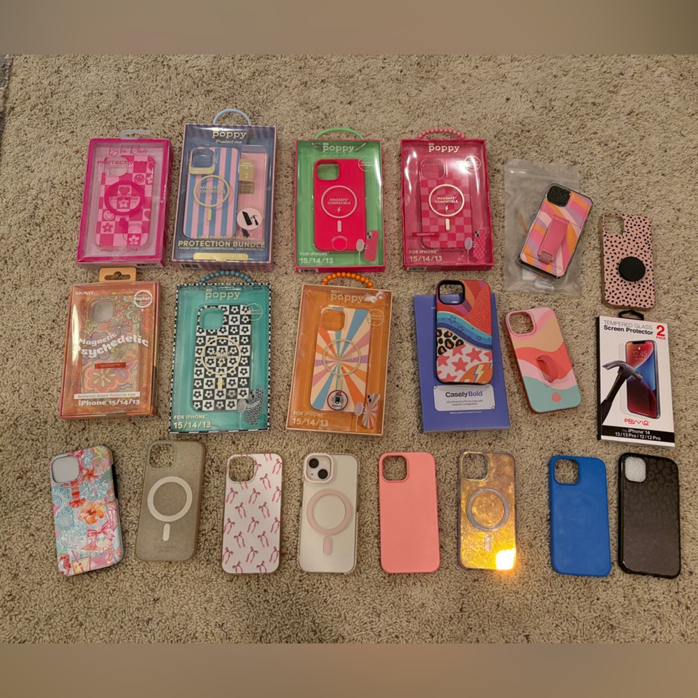 HUGE iPhone 13/14/15 case lot!